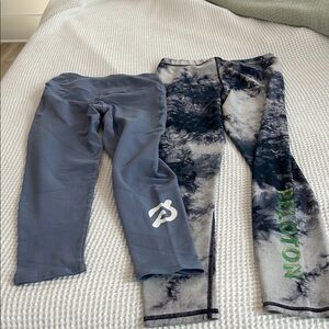 2 peloton leggings